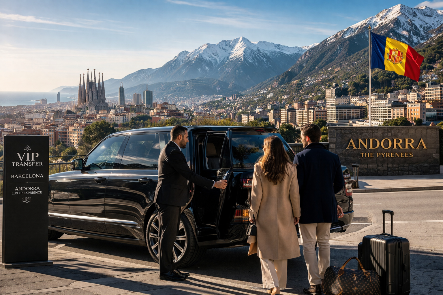 Luxury SUV VIP Transfer to Andorra La Vella
